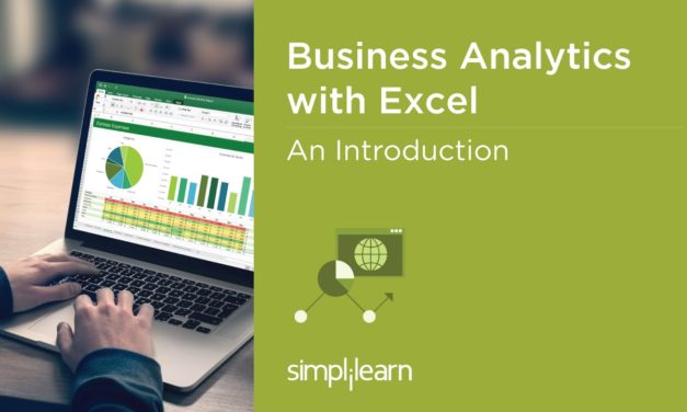Introduction To Business Analytics With Excel Certification | Simplilearn