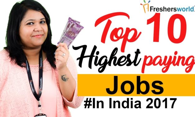 Top 10 Highest Paying jobs in India – Departments, Profiles, Salaries, Government jobs, Private jobs