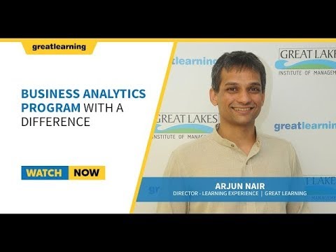 Business Analytics Program with a difference I BACP Great Lakes