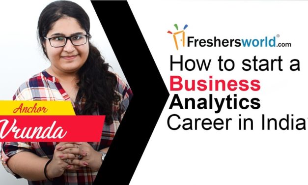 How to start a Business Analytics Career in India ? – Skills required, Pay scale, Job opportunities