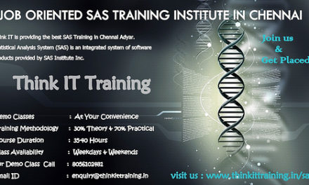 SAS Training in Chennai