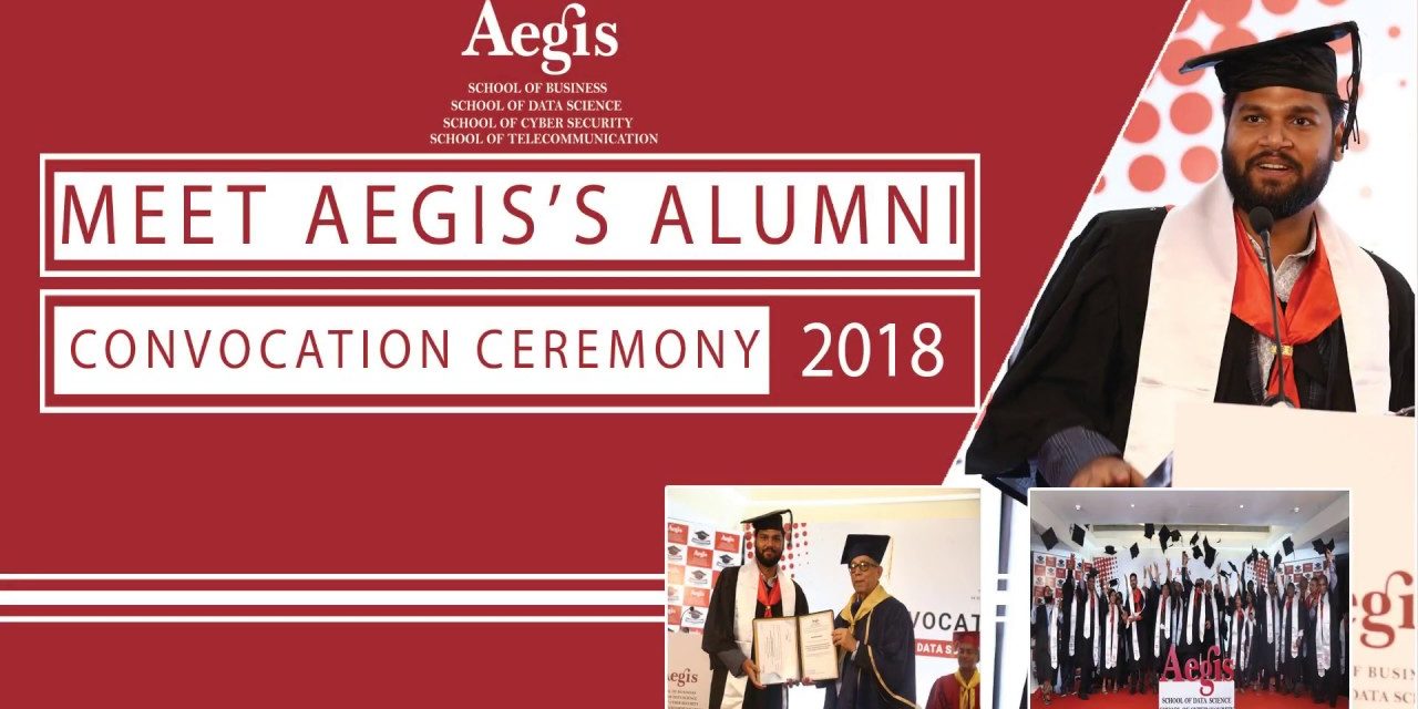 Vishwas Singh, Aegis Alumni sharing experience @Aegis School of Data Science