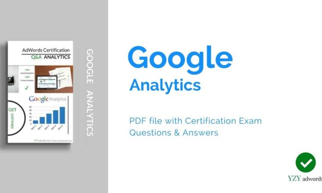 Google Analytics Certification Answers – PDF file