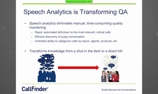 Goodbye Traditional Quality Assurance   Hello Speech Analytics! Best Practices in QA