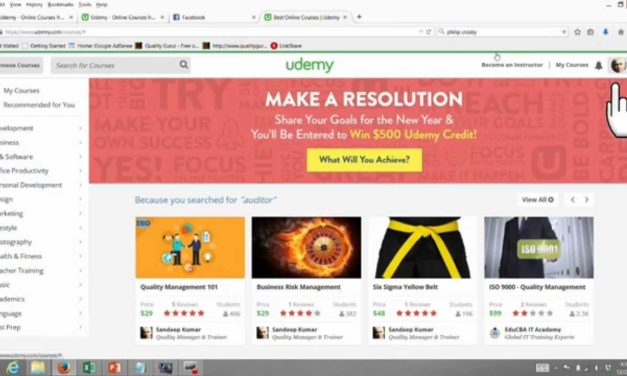 Udemy Certificate of Completion
