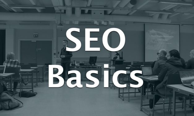 Search Engine Optimization crash course