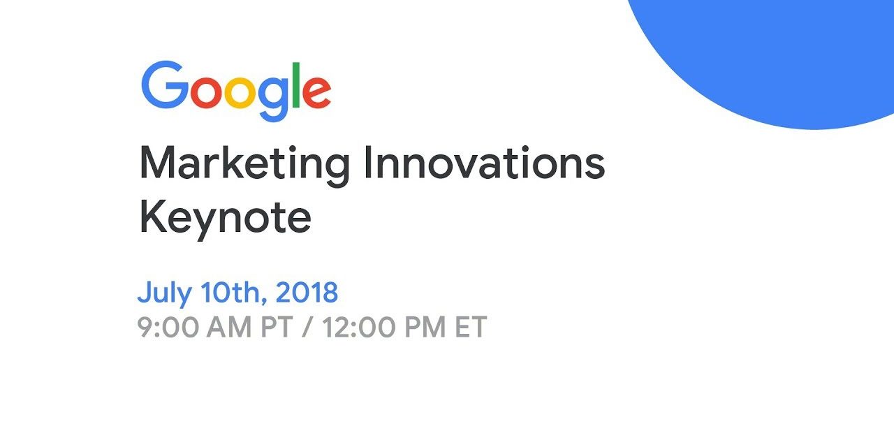 Marketing Live 2018: Marketing Innovations Keynote