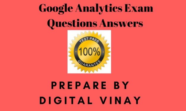 Google Analytics Certification Exam Questions And Answers| SEP 2017
