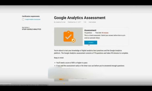 Latest Google Analytics Exam Q&A 2018 April- 100% Correct