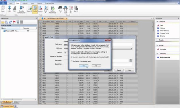 Intro to Audit Analytics Lecture 5: basic data analysis