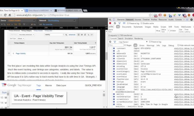 Time on Page – Google Analytics