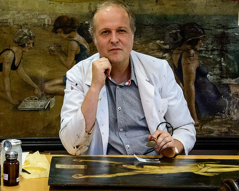 KERAT – frederik Art restoration by Frederik Cnockaert -Hoogweg 42 – 8940 Wervik  e-mail: info@kerat.be  site www.kerat.be –museum quality art restoration from contemporary works to old masters over the centuries, fine art has suffered more damage from po